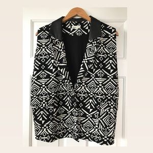 Covet small oversized Navaho vest